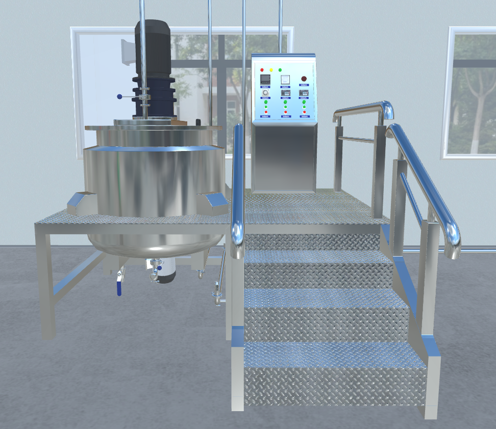 乳化品生產(chǎn)線(xiàn)虛擬仿真實(shí)驗(yàn)教學(xué)平臺(tái)